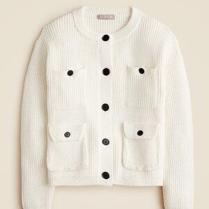 J. Crew Four-pocket Cardigan Sweater